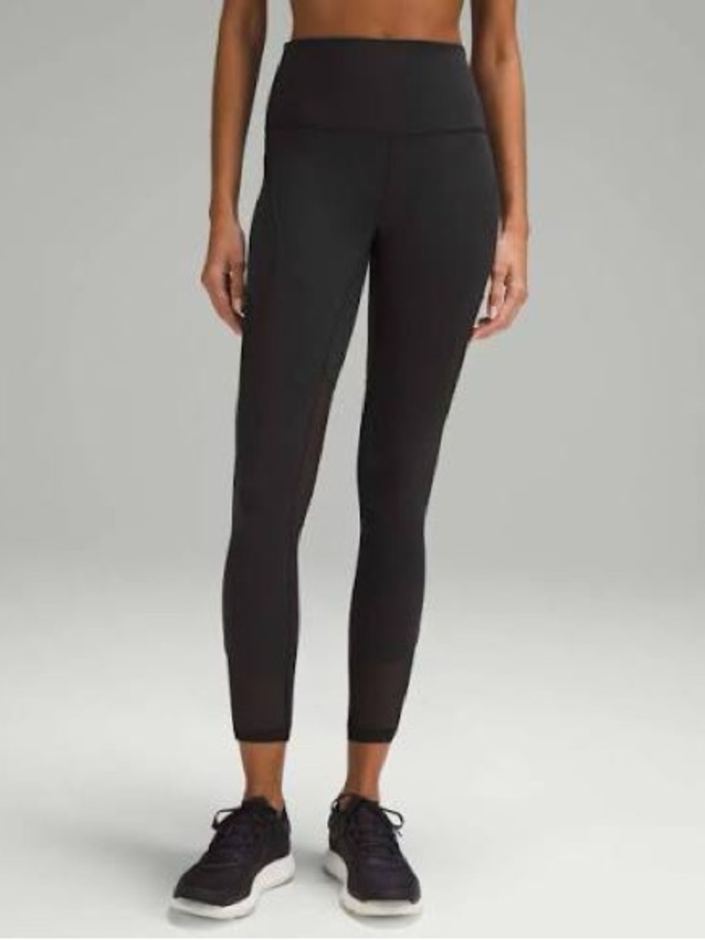 Lululemon Wunder Train Mesh Panel High-Rise Tight 25"